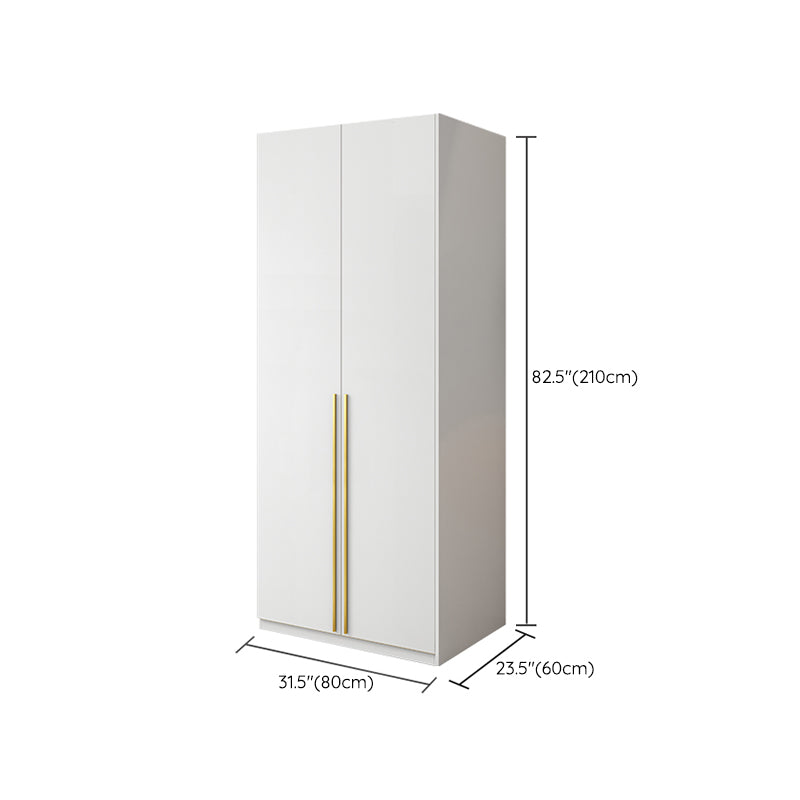 Modern Wooden Wardrobe White Colour Soft Close Drawer Wardrobe Closet for Home