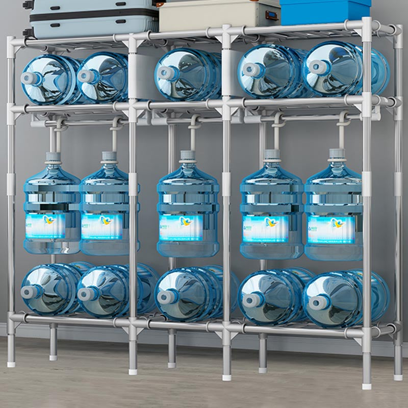 Contemporary Wardrobe Armoire with Shelves Steel Wardrobe Closet for Home