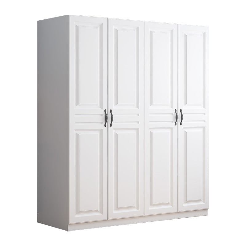 White Colour Wardrobe French Country Wooden Wardrobe Closet for Bedroom