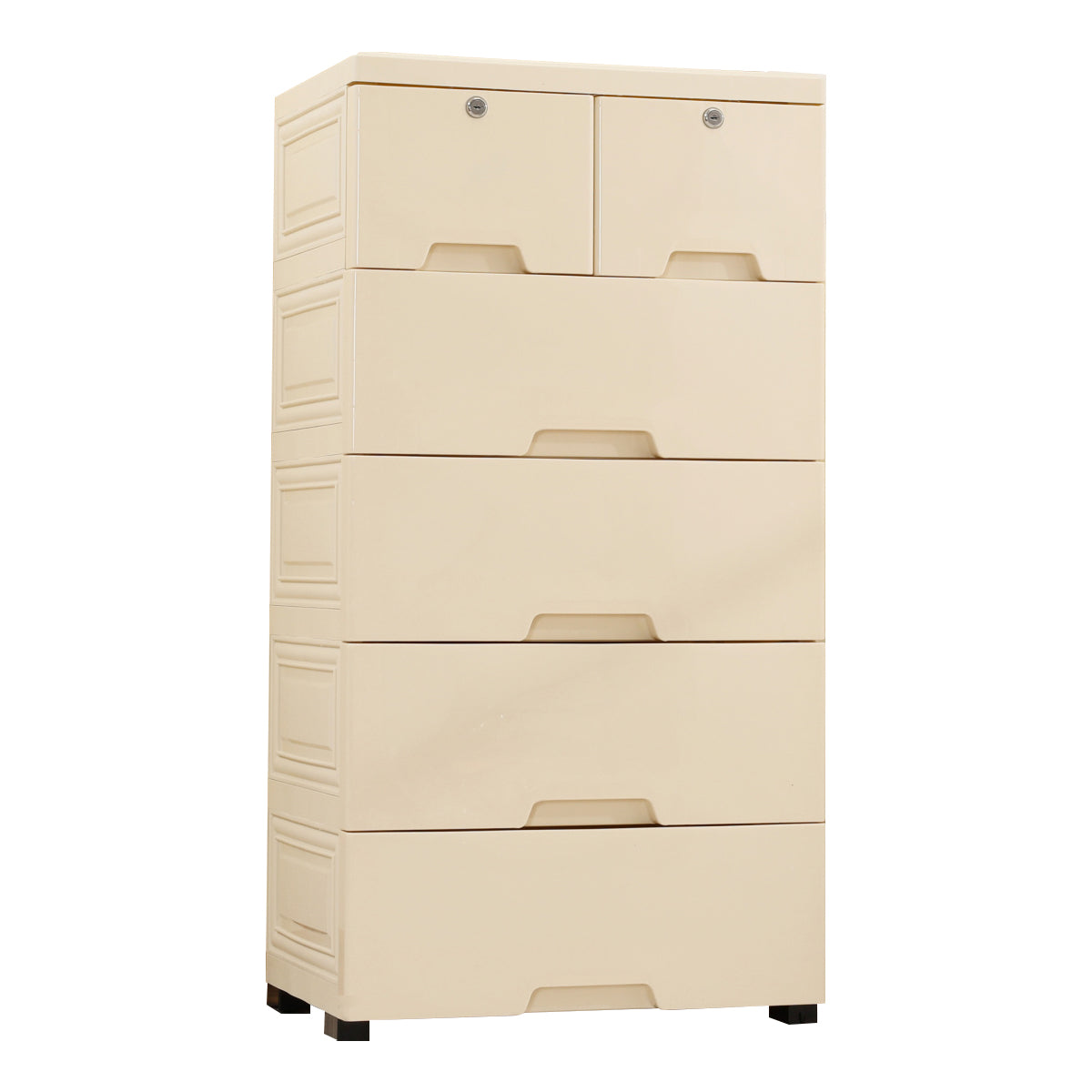Plastic Storage Cabinet with Lock Contemporary Non-Hanging Armoire