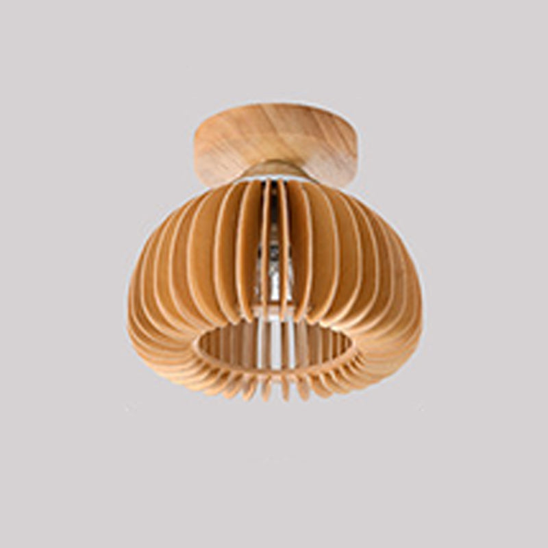 Modern Style Flush Mount Wood Flush Mount Lighting for Dining Room