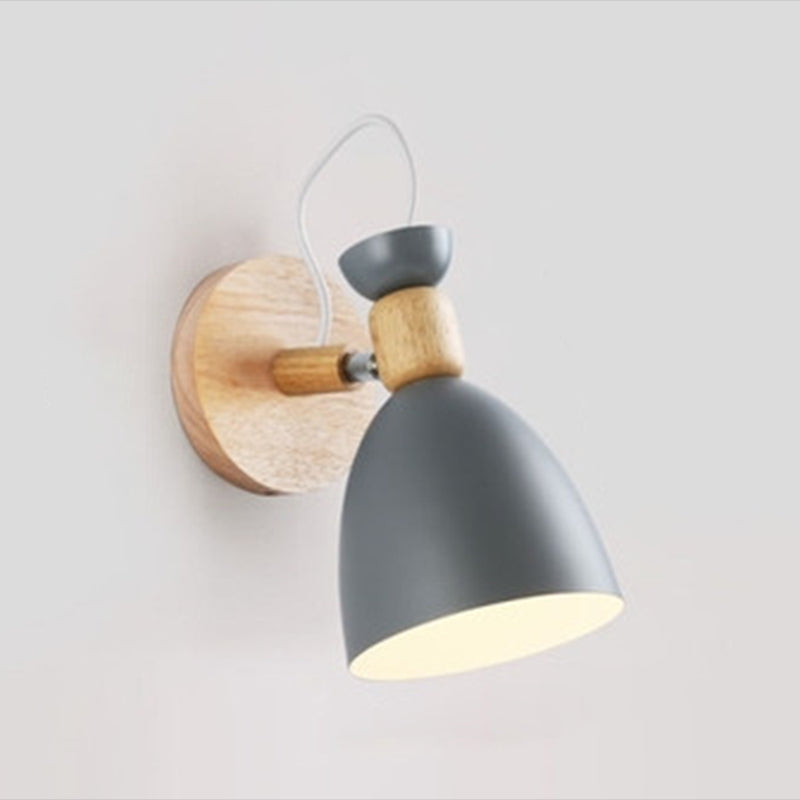 Geometric Shape Metal Sconce Light Modern Style Wall Sconce Light for Living Room