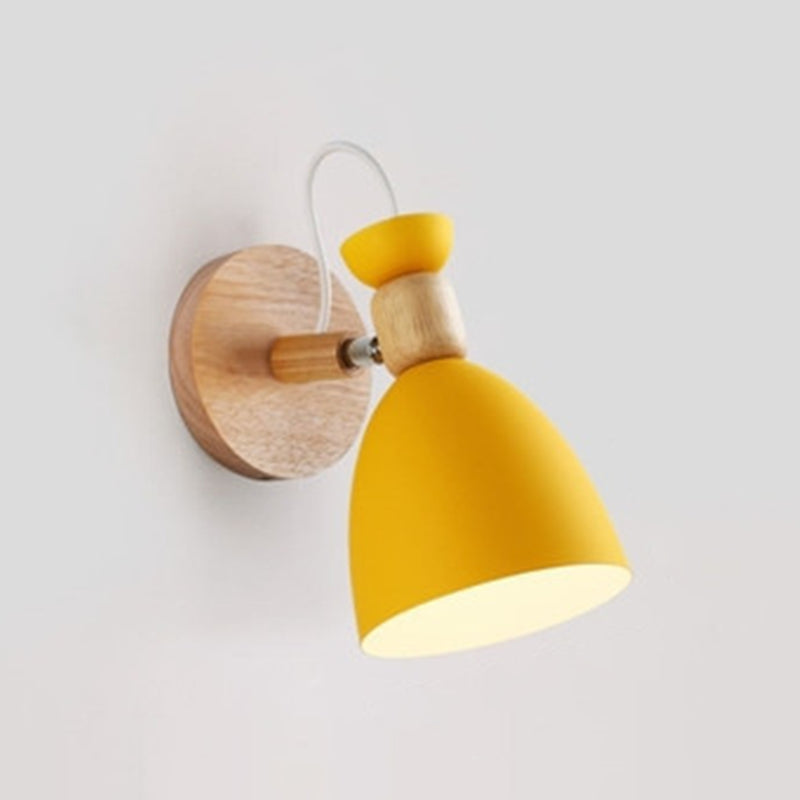 Geometric Shape Metal Sconce Light Modern Style Wall Sconce Light for Living Room