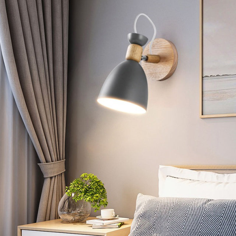 Geometric Shape Metal Sconce Light Modern Style Wall Sconce Light for Living Room