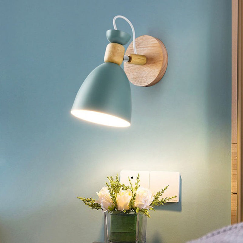 Geometric Shape Metal Sconce Light Modern Style Wall Sconce Light for Living Room