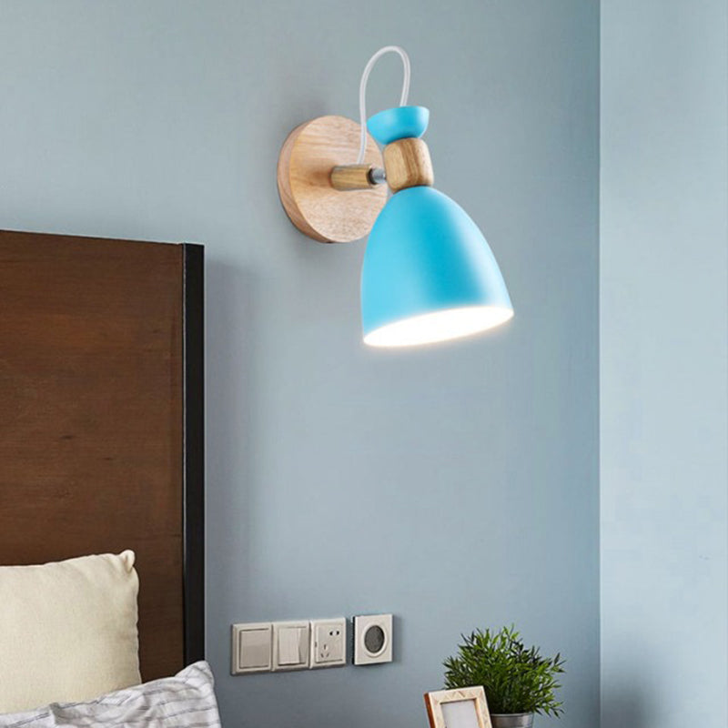 Geometric Shape Metal Sconce Light Modern Style Wall Sconce Light for Living Room