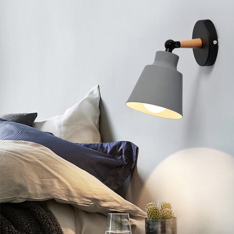 Geometric Shape Metal Sconce Light Modern Style Wall Sconce Light for Dining Room