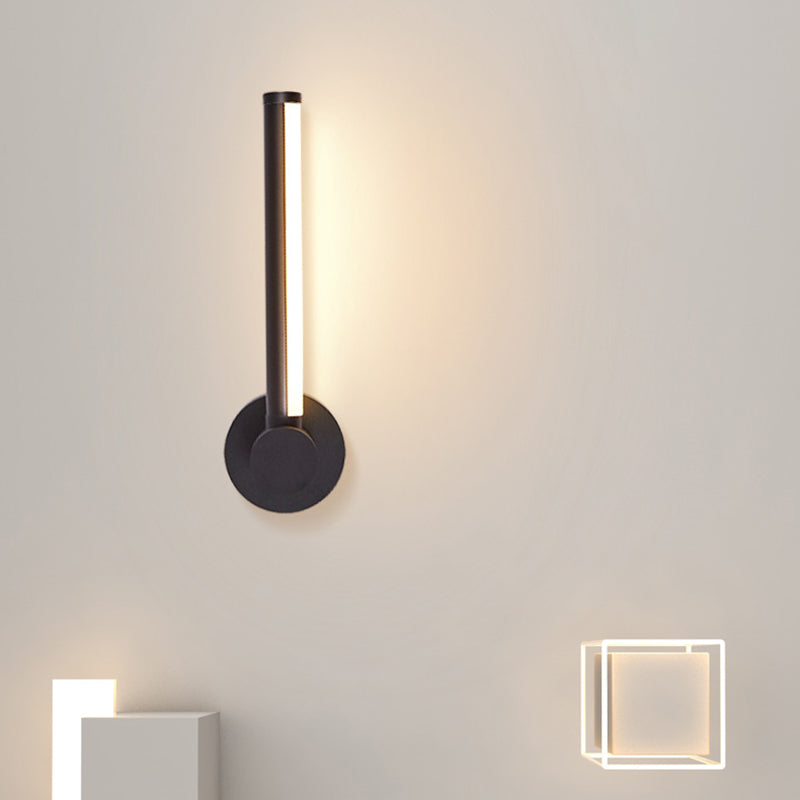 Modern Simple Aluminum Wall Light Strip Shape LED Rotatable Wall Lamp for Living Room