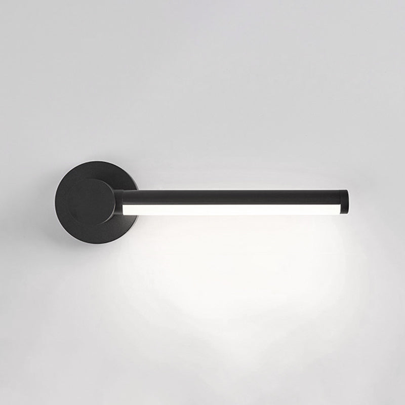 Modern Simple Aluminum Wall Light Strip Shape LED Rotatable Wall Lamp for Living Room