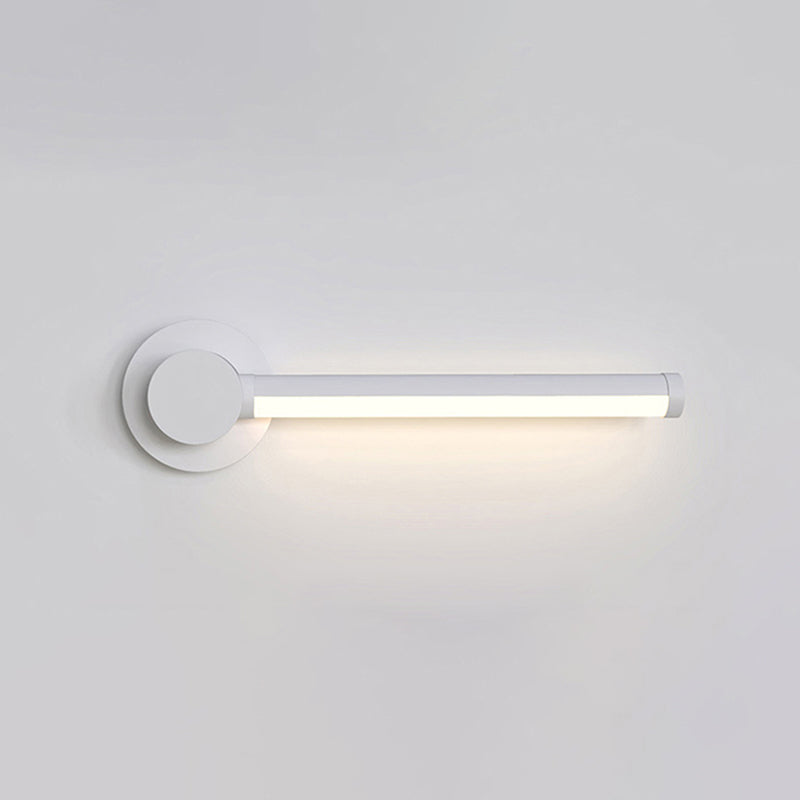 Modern Simple Aluminum Wall Light Strip Shape LED Rotatable Wall Lamp for Living Room