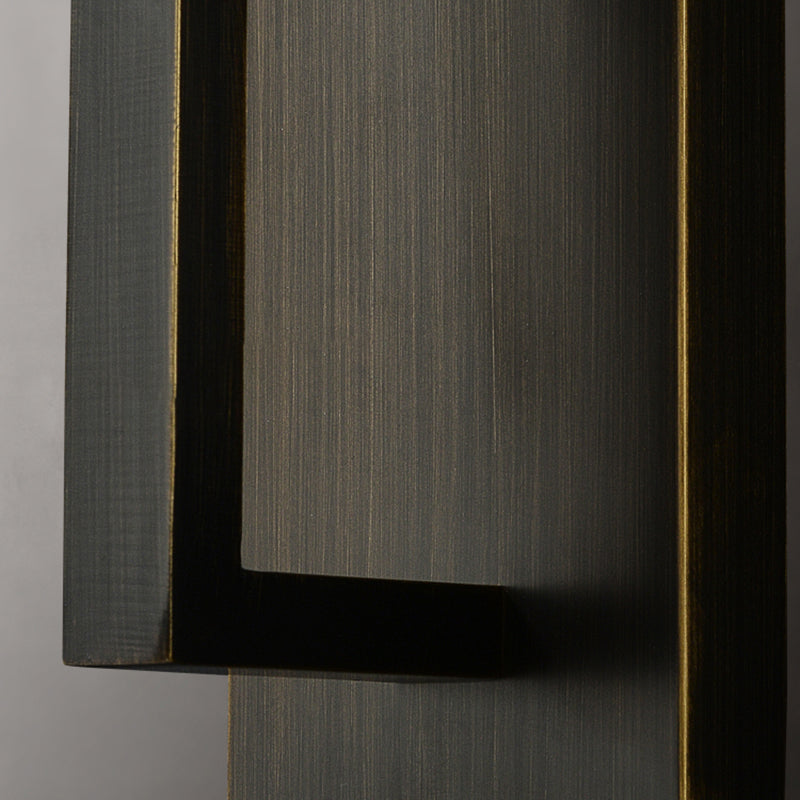 Modern Metal Wall Sconce Cylinder Shape Wall Light with Crystal Shade for Bedroom