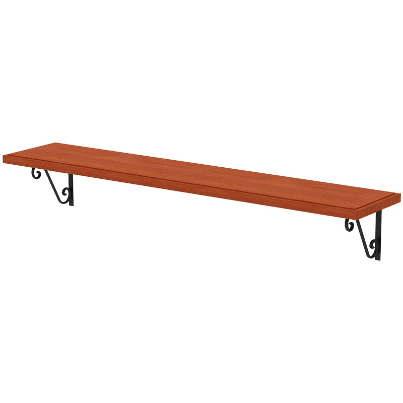 Mid-Century Modern Wine Holder Rack Wall Mounted Pine Wine Shelf