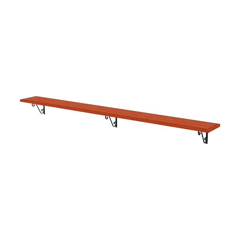 Mid-Century Modern Wine Holder Rack Wall Mounted Pine Wine Shelf