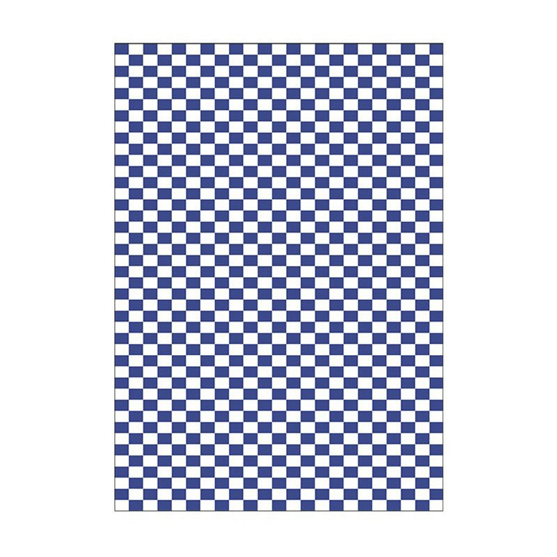 Colorful Lattice Rug Rectangle Shape Stain Resistant Rug for Home Decor