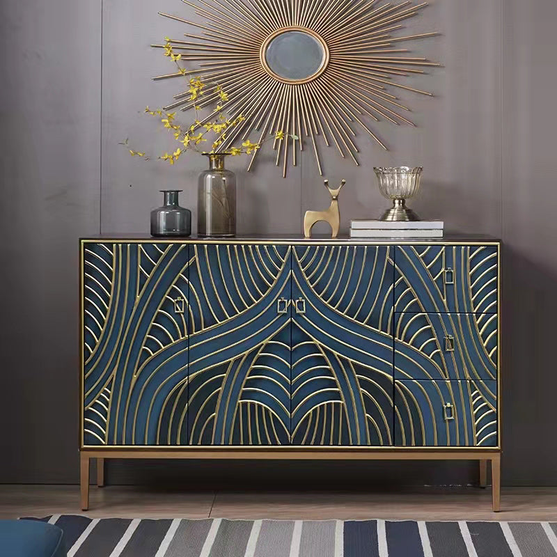 15.6-inch Width Glam Storage Chest Dresser Solid Wood Dresser