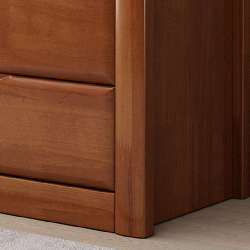 American Traditional Storage Chest Solid Wood Dresser with 3/4/5 Drawers