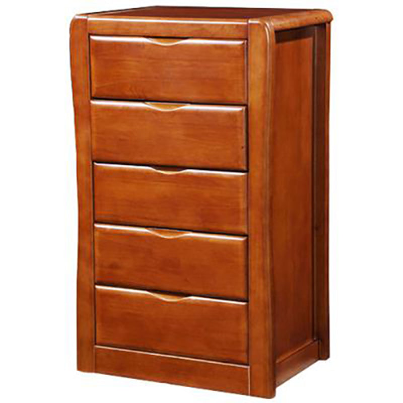 American Traditional Storage Chest Solid Wood Dresser with 3/4/5 Drawers