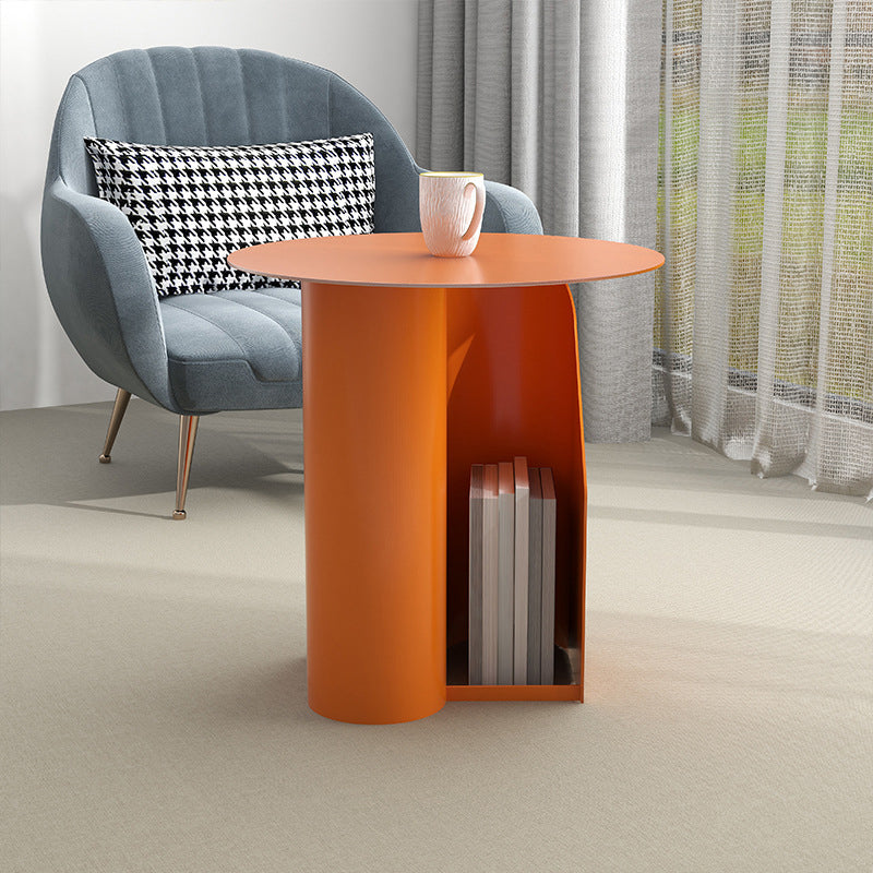 Mid-Century Modern Iron Coffee Table 1 Les Cocktail Table with Storage