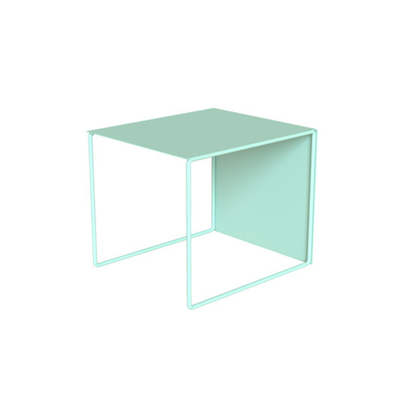 Frame Metal Rectangular Mid-Century Modern Single Coffee Table