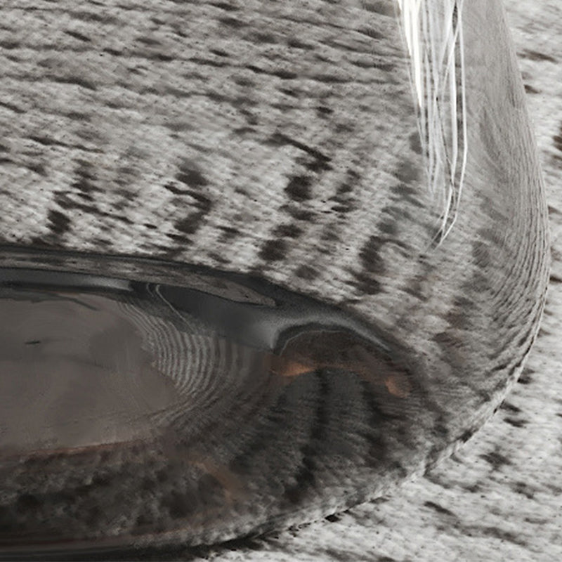 Mid-Century Modern Pedestal Metal Round Glass Single Coffee Table