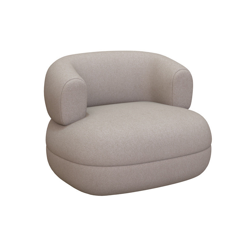 Modern 1/2-seater Faux Leather Sofa U-shaped Tuxedo Arm Sofa