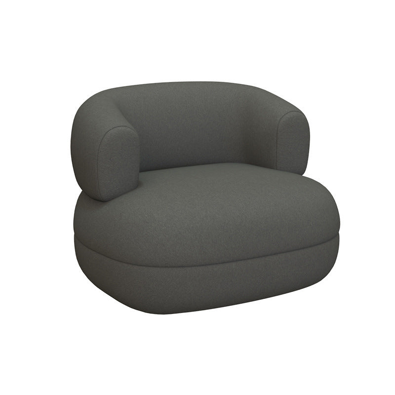 Modern 1/2-seater Faux Leather Sofa U-shaped Tuxedo Arm Sofa