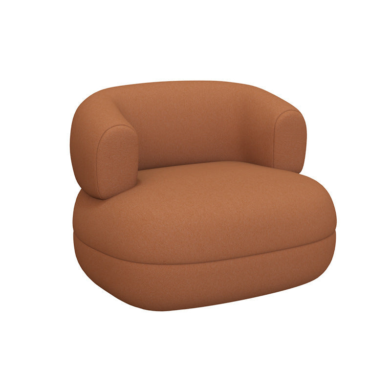 Modern 1/2-seater Faux Leather Sofa U-shaped Tuxedo Arm Sofa