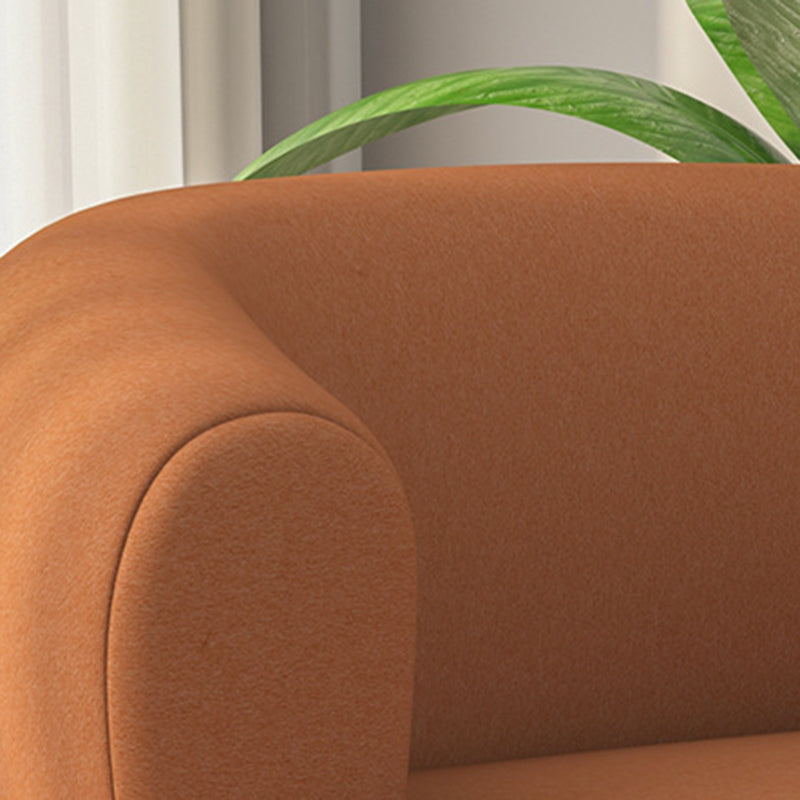 Modern 1/2-seater Faux Leather Sofa U-shaped Tuxedo Arm Sofa