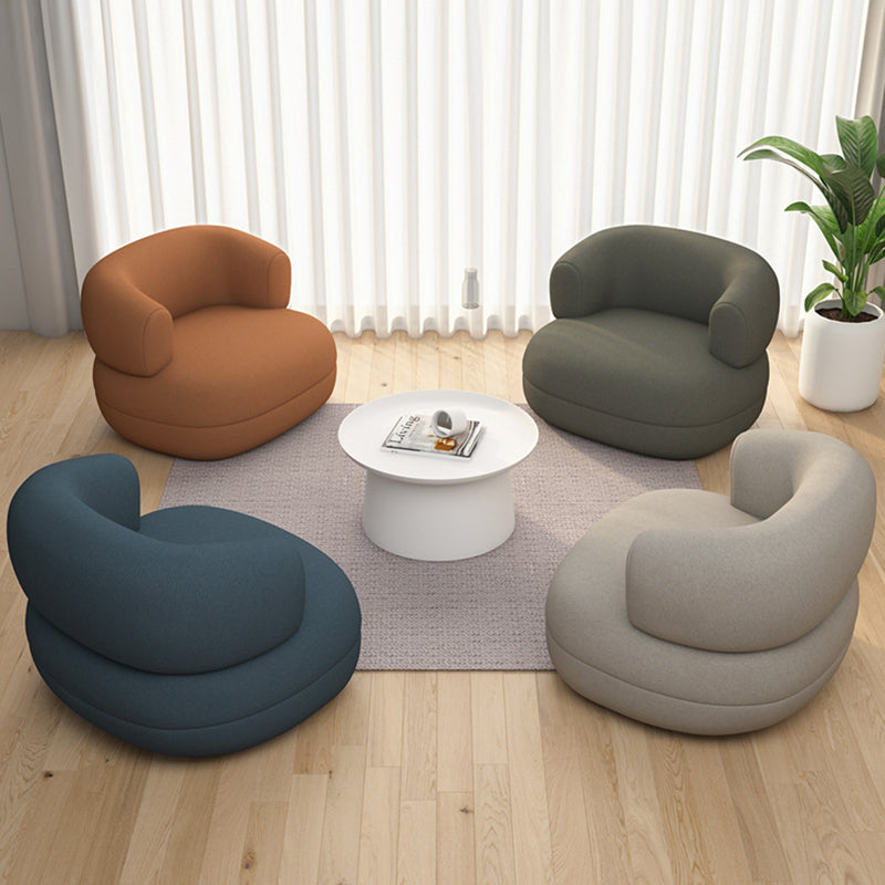 Modern 1/2-seater Faux Leather Sofa U-shaped Tuxedo Arm Sofa