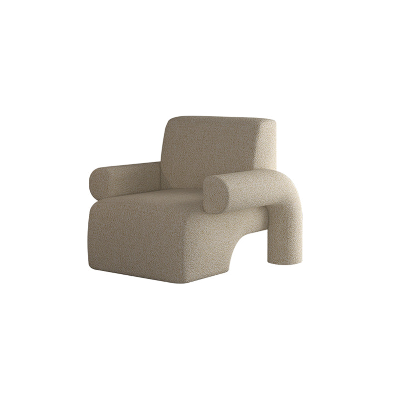 Arm Chair Recessed Arms Included Chair for Living Room, 35.43" Wide