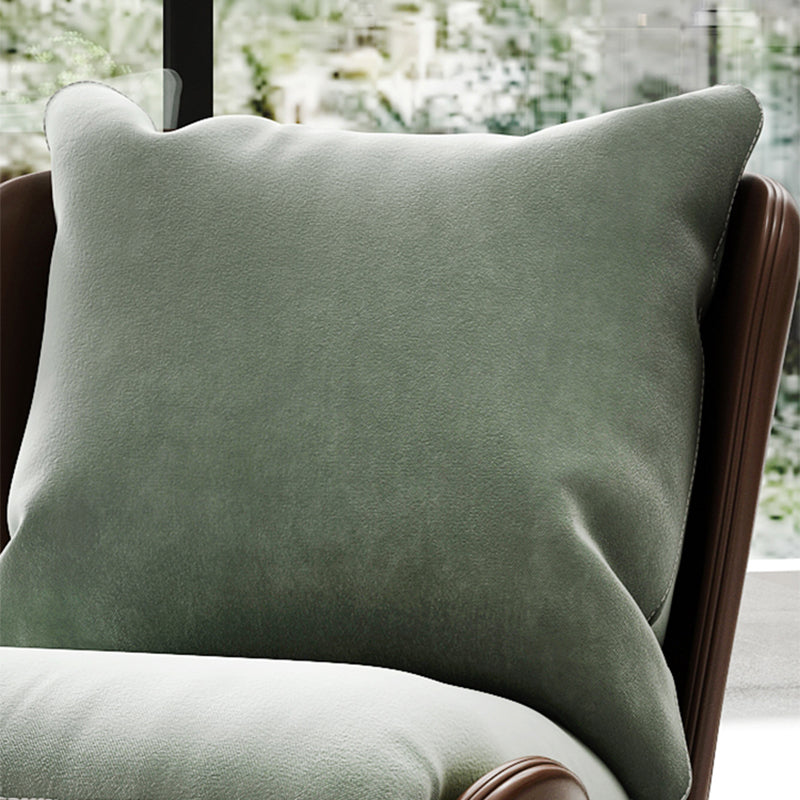 Velvet Armless Chair Pillow Back Chair for Living Room, 30.70" Wide