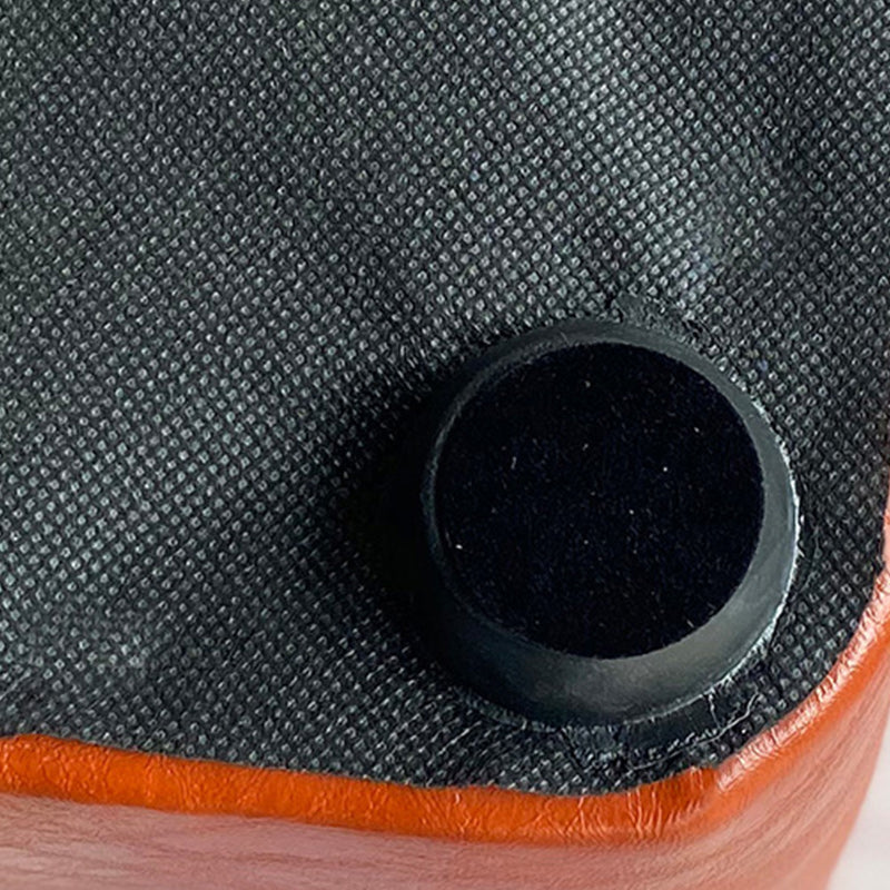 Modern PU Leather Poof Plain Rectangle Water Resistant Ottoman Chair