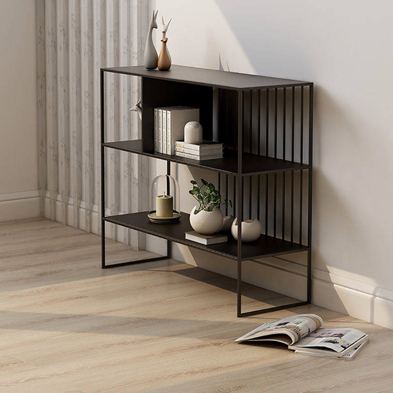 Urban Metal Shelf Bookcase Double Shelving Open Back Book Shelf