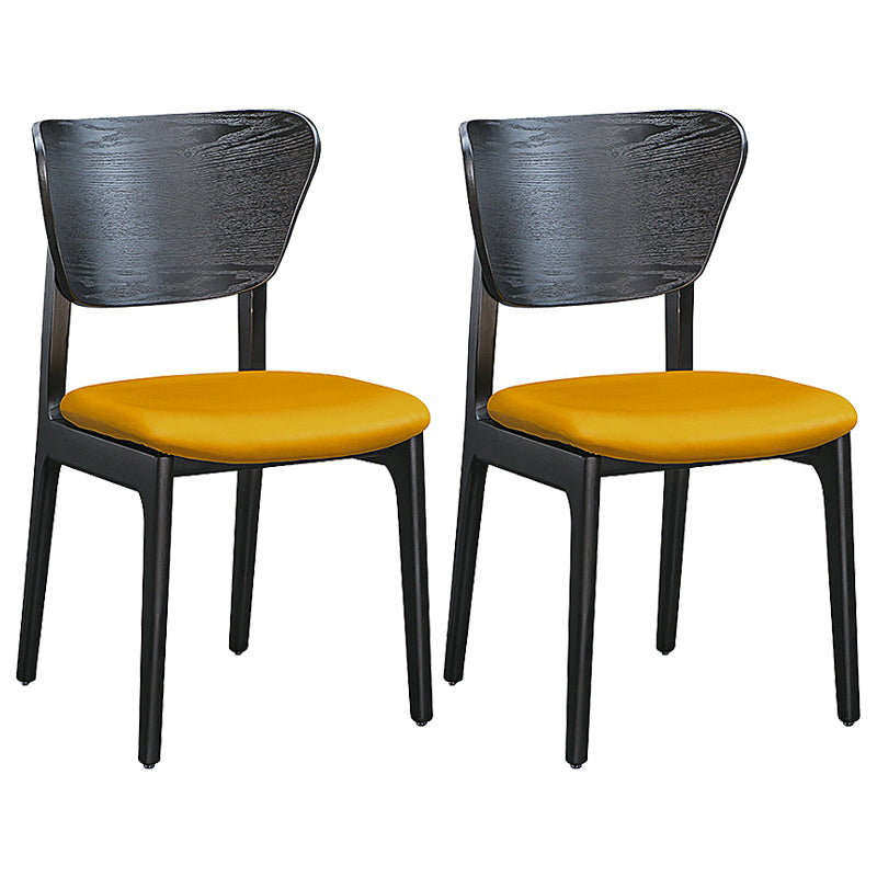 Contemporary Style Rectangle Table Set 1/2/5 Pieces Dining Set for Kitchen