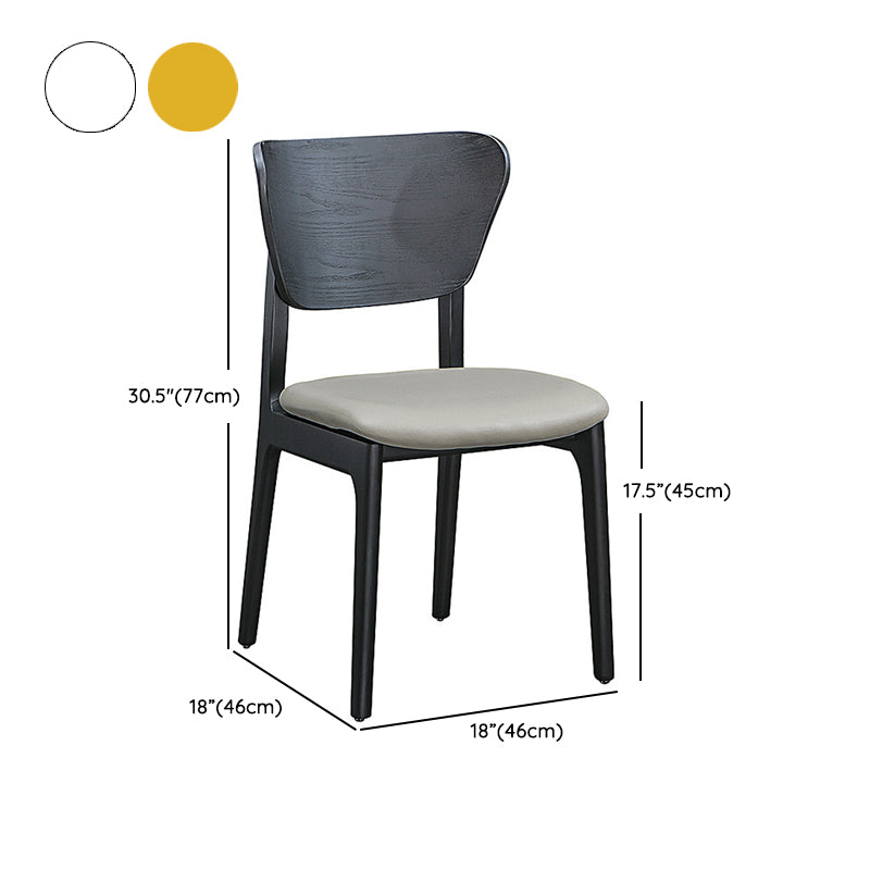 Contemporary Style Rectangle Table Set 1/2/5 Pieces Dining Set for Kitchen