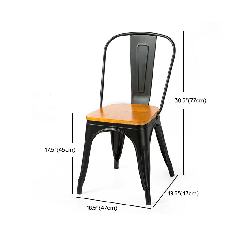 Industrial Wood Rectangle Table Set 1/2/5 Pieces Dining Set for Kitchen