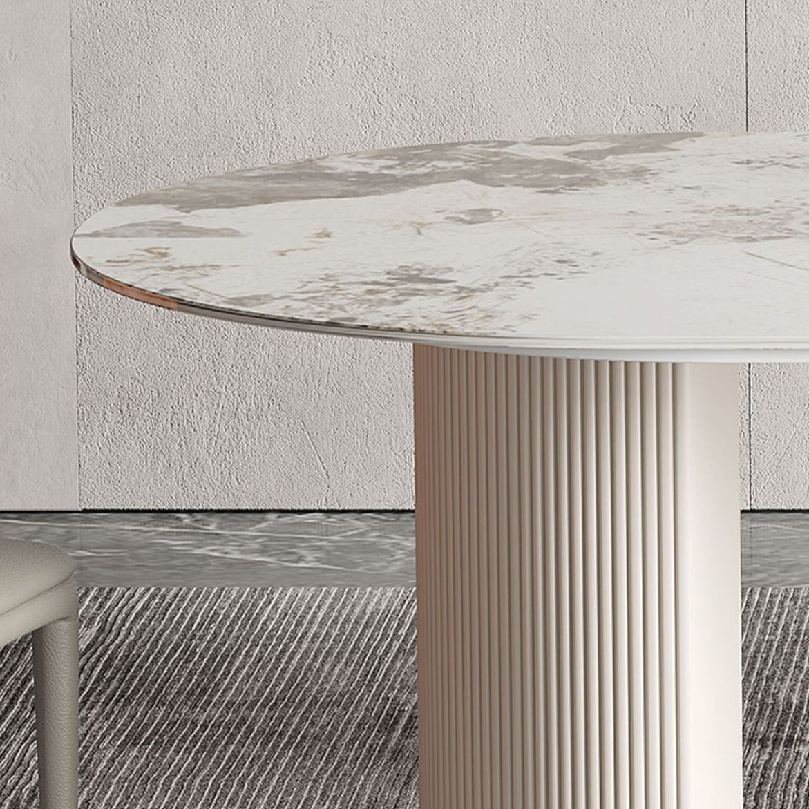 Contemporary Rectangle Table Set 1/4/5/6/7 Pieces Dining Set for Home Use