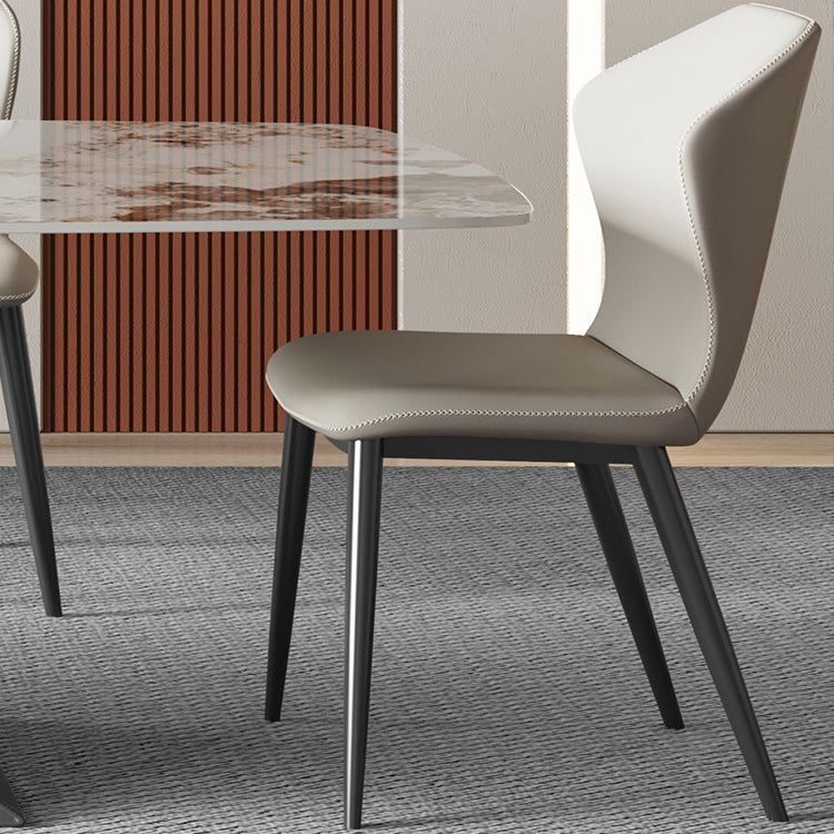 Contemporary Rectangle Table Set 1/2/4/5/6/7 Pieces Dining Set for Home Use