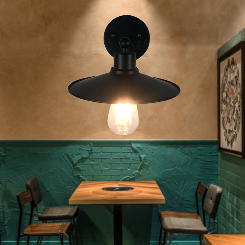 1 Light Wall Mount Light Fixture Industrial Wall Mounted Lighting