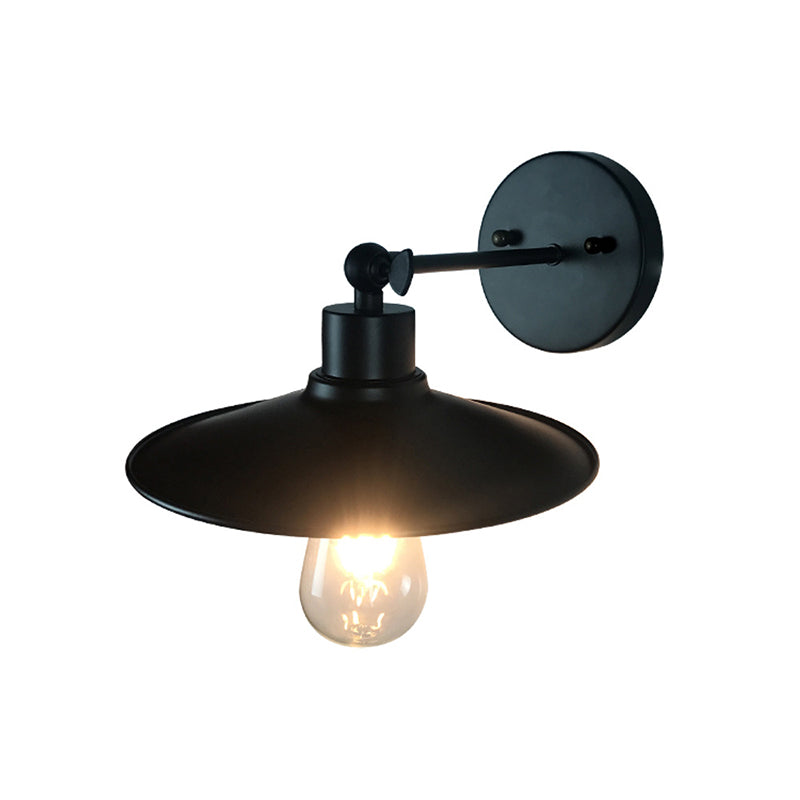1 Light Wall Mount Light Fixture Industrial Wall Mounted Lighting