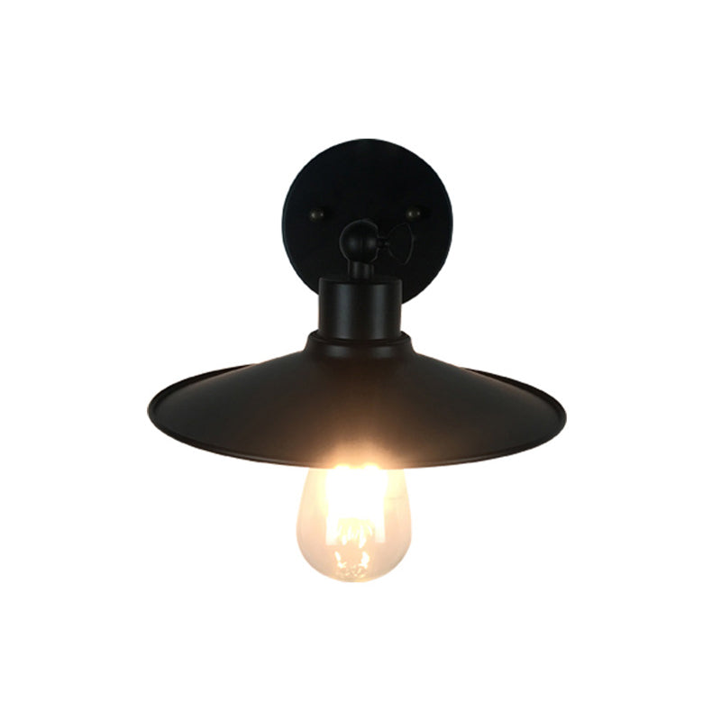 1 Light Wall Mount Light Fixture Industrial Wall Mounted Lighting