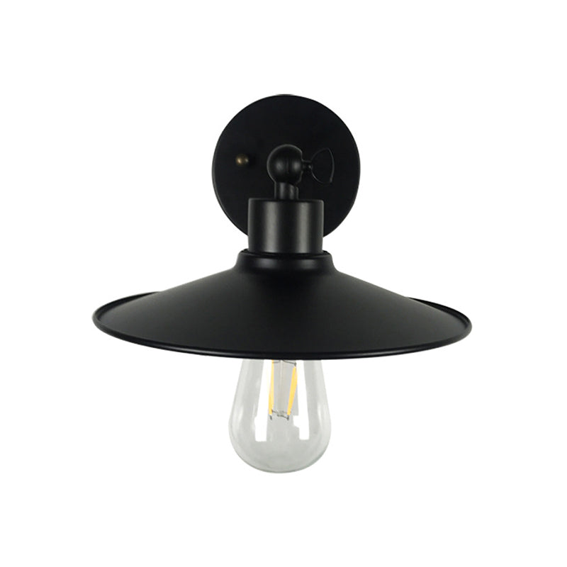 1 Light Wall Mount Light Fixture Industrial Wall Mounted Lighting
