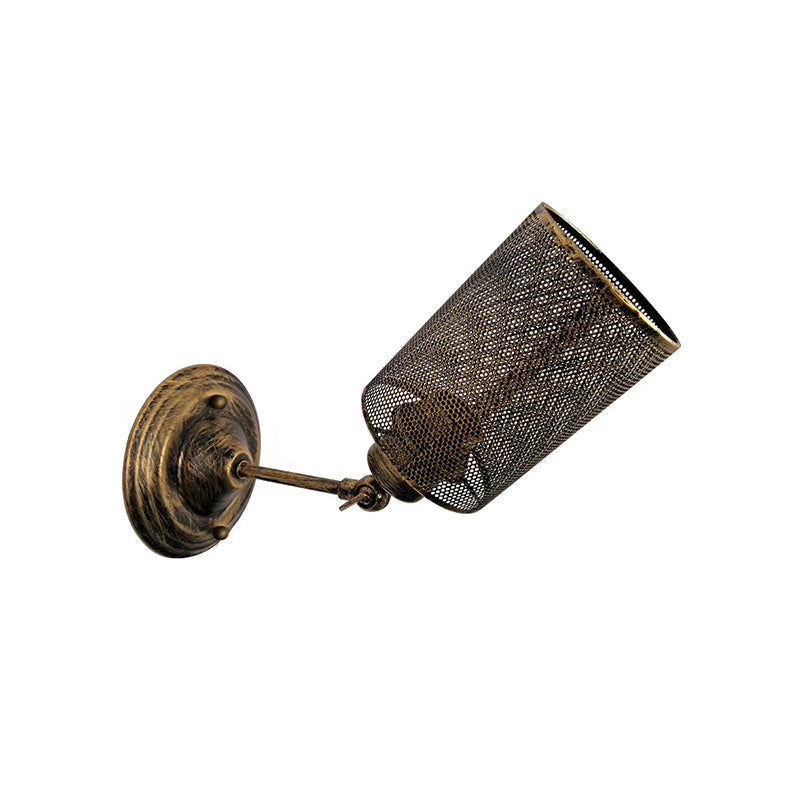 1 Light Wall Mount Light Fixture Industrial Wall Mounted Lighting for Living Room