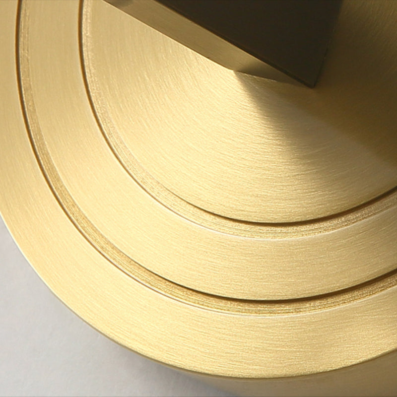 Unique Shape Wall Mount Light Fixture Modern Wall Mounted Lighting in Gold