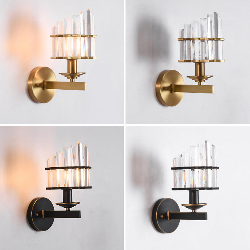 Unique Shape Wall Mount Light Fixture Modern Wall Mounted Lighting in Gold for Living Room