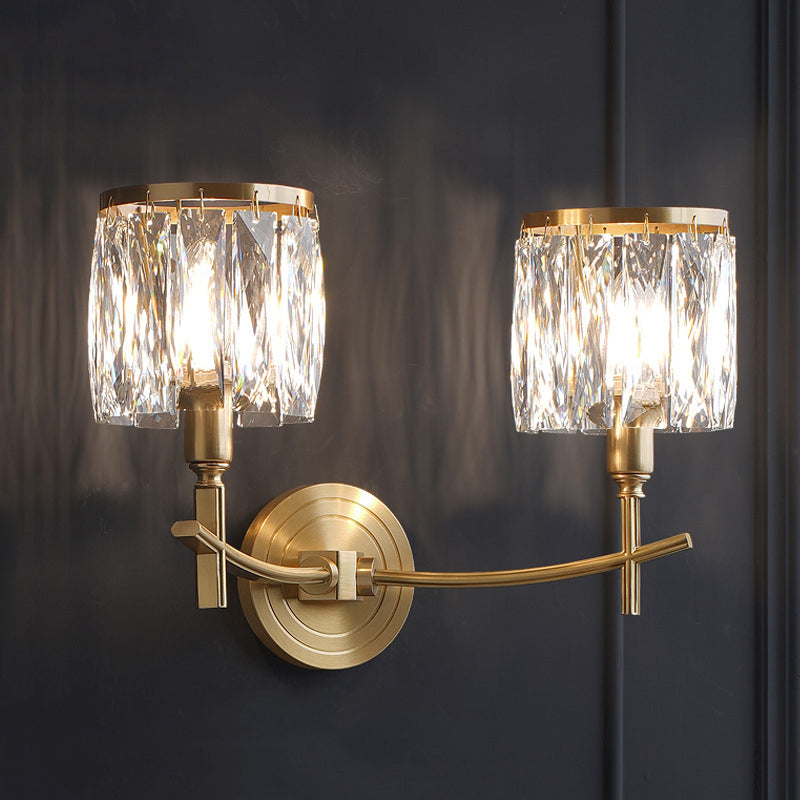 Wall Mount Light Fixture Modern Wall Mounted Lighting in Gold Fixture