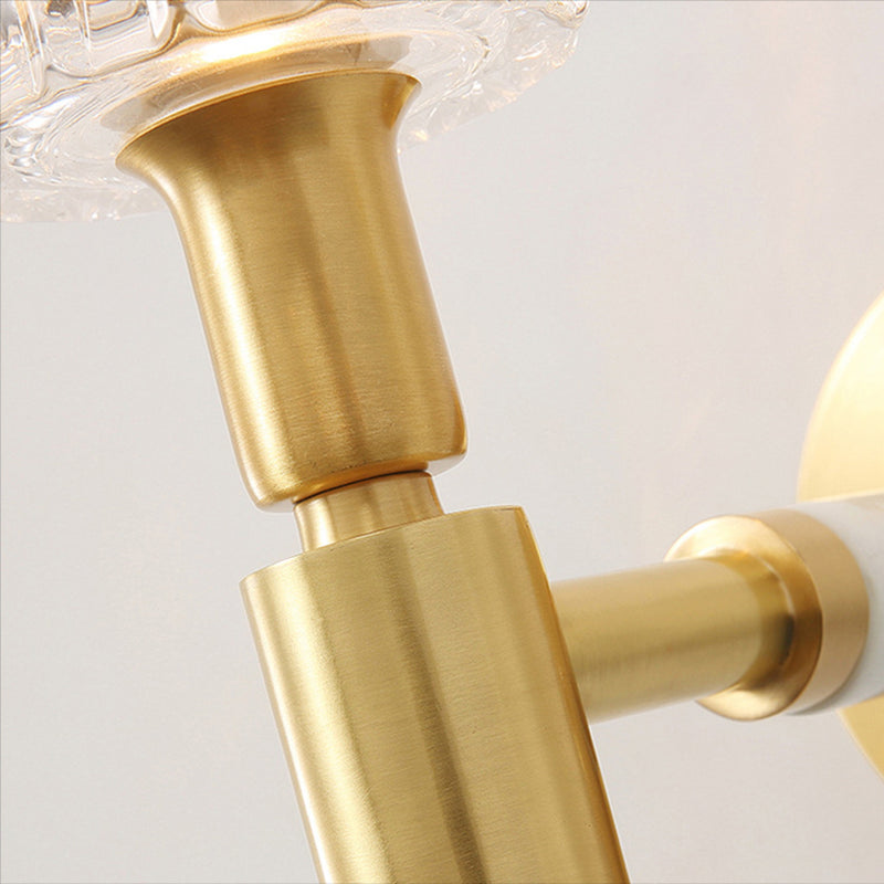 Wall Mount Light Fixture Modern Wall Mounted Lighting in Gold Fixture