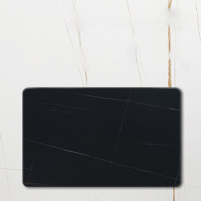 Modern Sintered Stone Bar Table Rectangle Dining Table for Kitchen Living Room