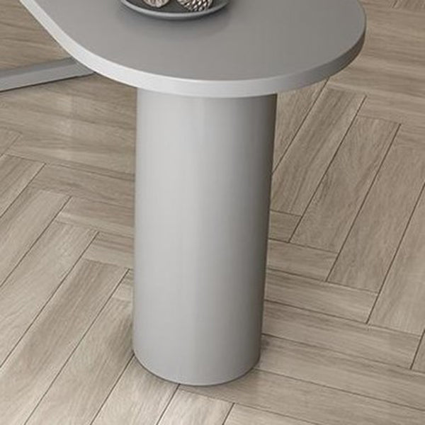 Industrial Double Pedestal Bar Table Free From Wood Bar Table for Living Room