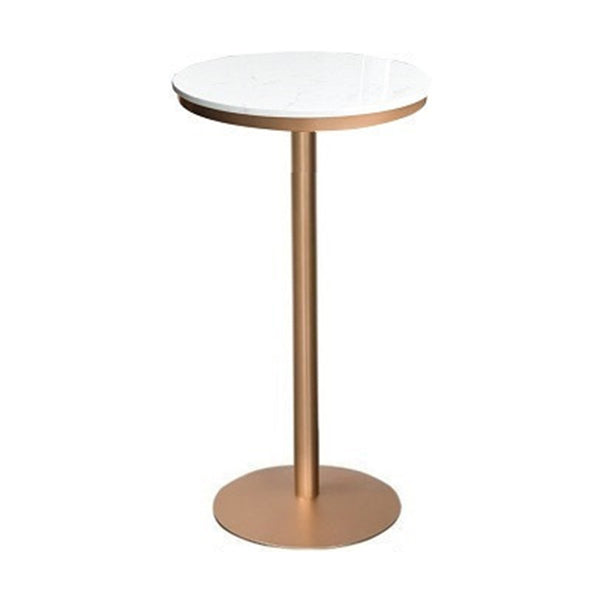 Modern Bar Table White Dining Table for Kitchen Living Room Coffee Room
